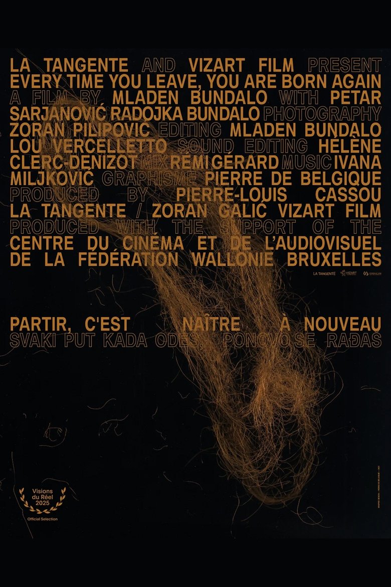 Poster of Every Time You Leave, You Are Born Again