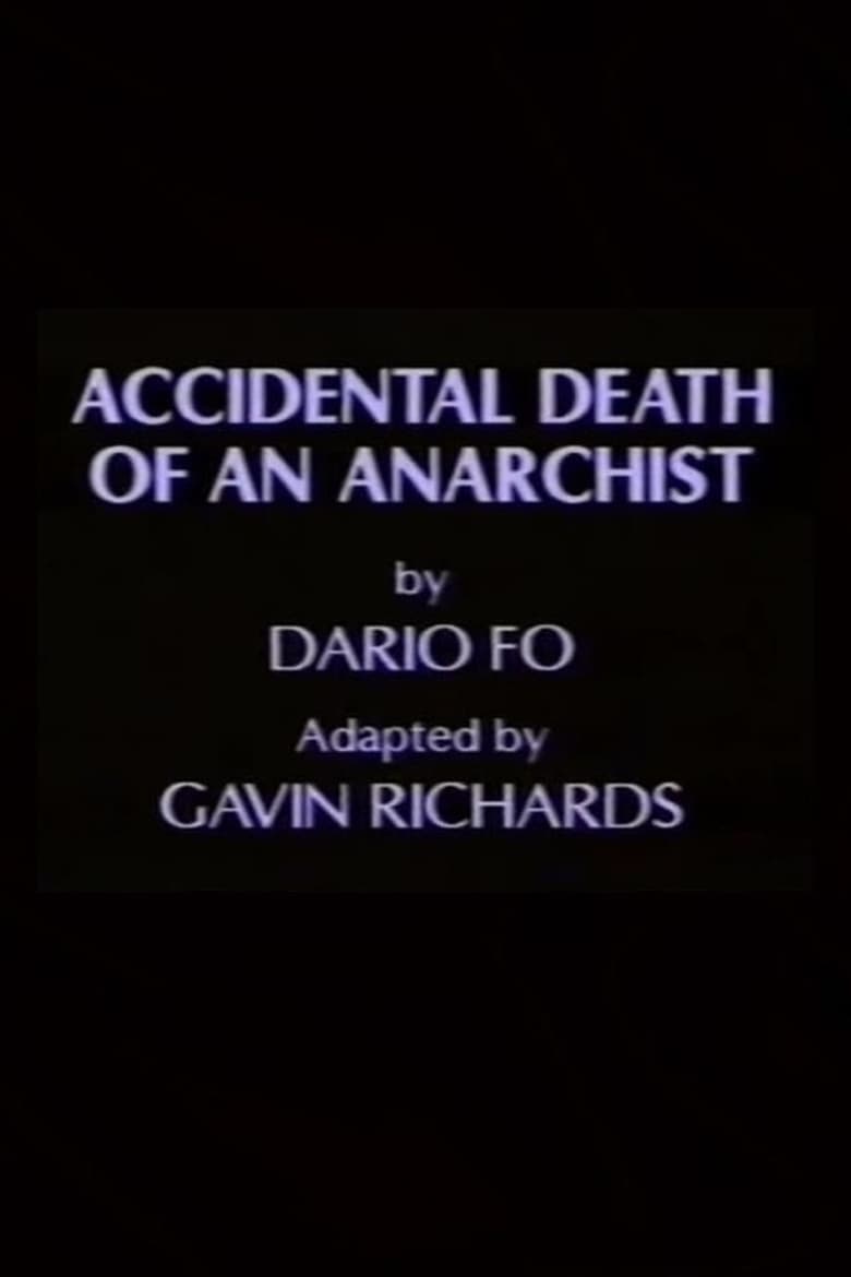 Poster of The Accidental Death of an Anarchist