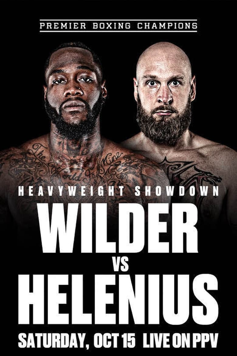 Poster of Deontay Wilder vs. Robert Helenius