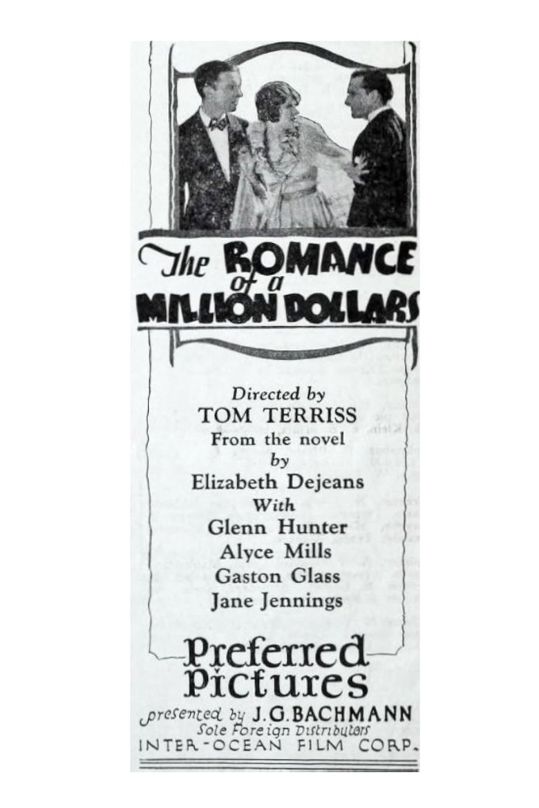 Poster of The Romance of a Million Dollars