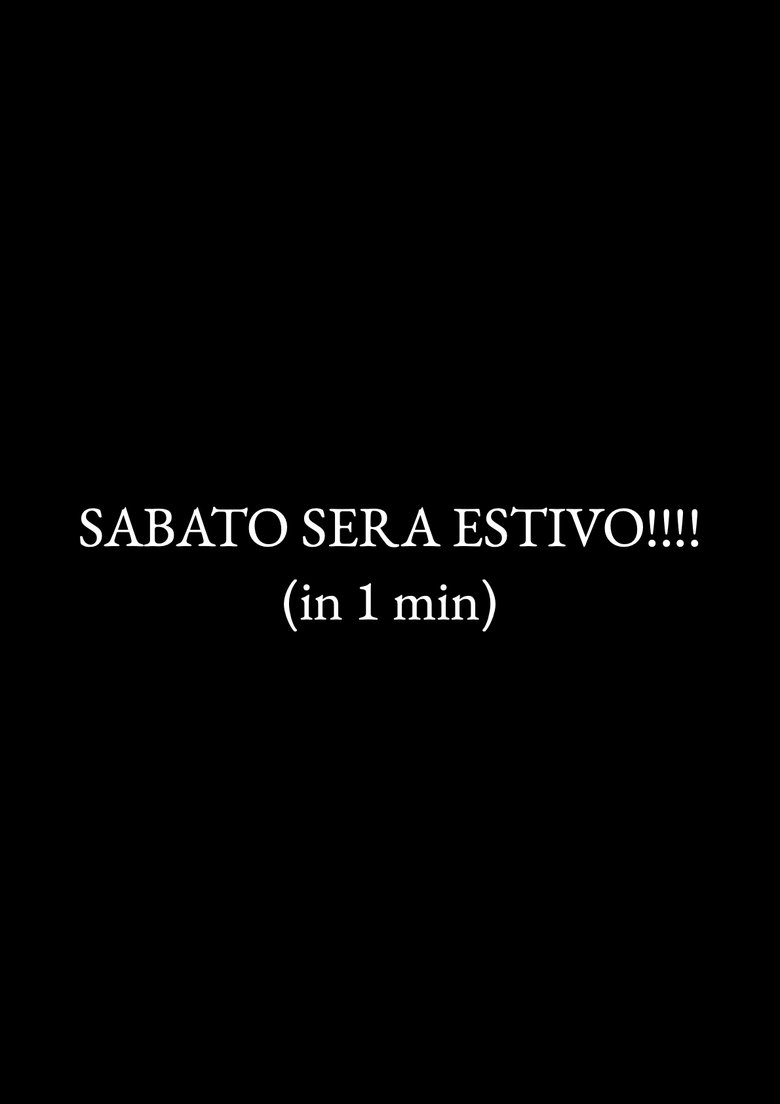 Poster of SABATO SERA ESTIVO!!!! (in 1 min)