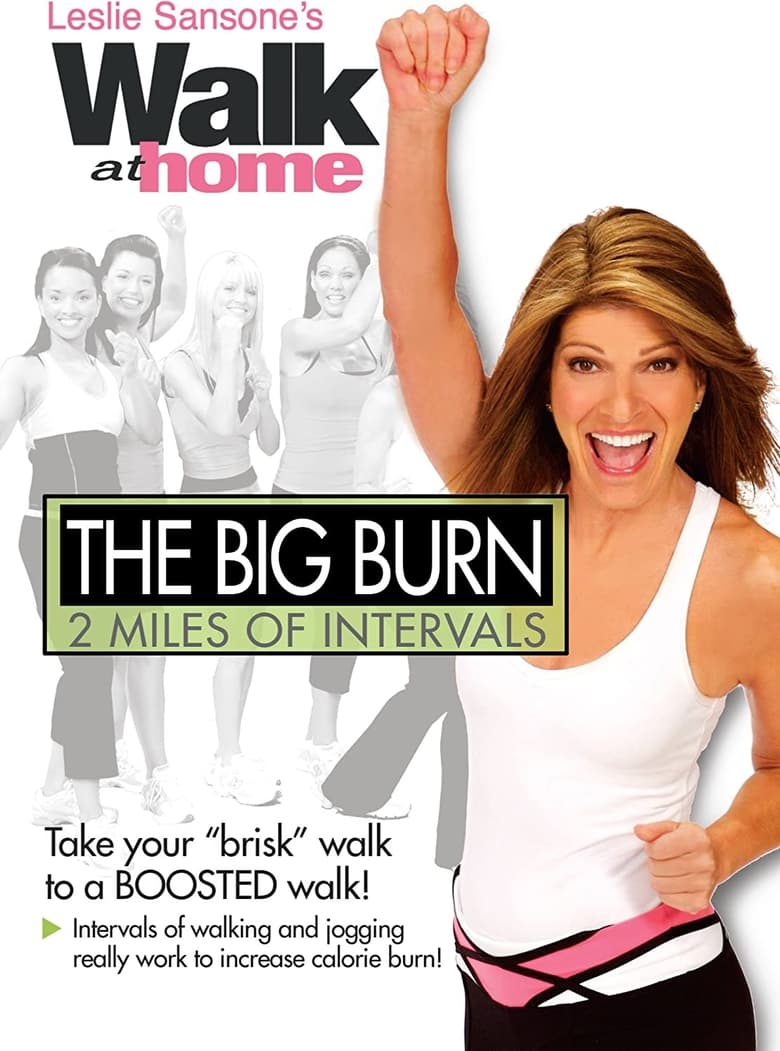 Poster of Leslie Sansone: The Big Burn: 2 Miles of Intervals