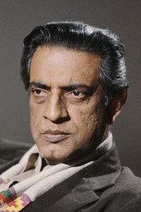 Portrait of Satyajit Ray