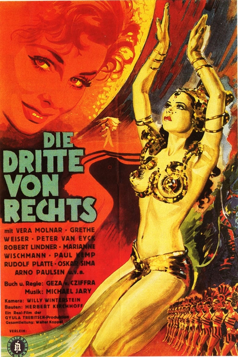 Poster of Die Dritte von rechts