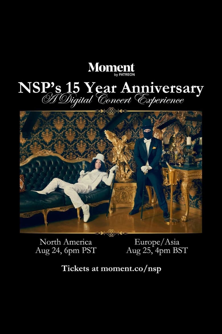 Poster of Ninja Sex Party's 15 Year Anniversary Concert