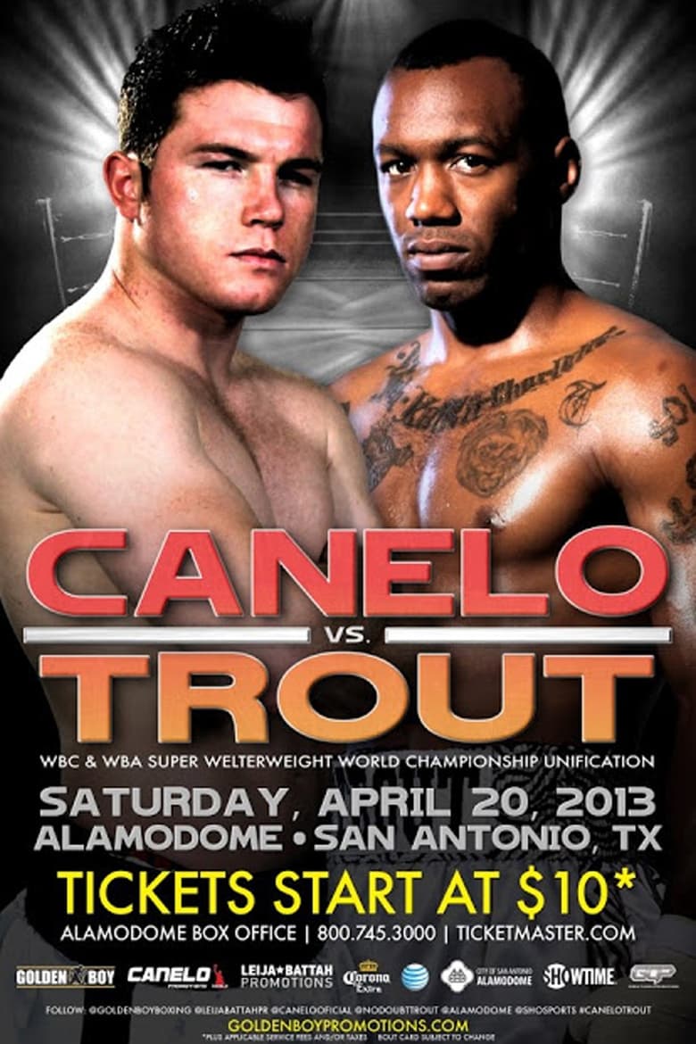 Poster of Canelo Alvarez vs. Austin Trout