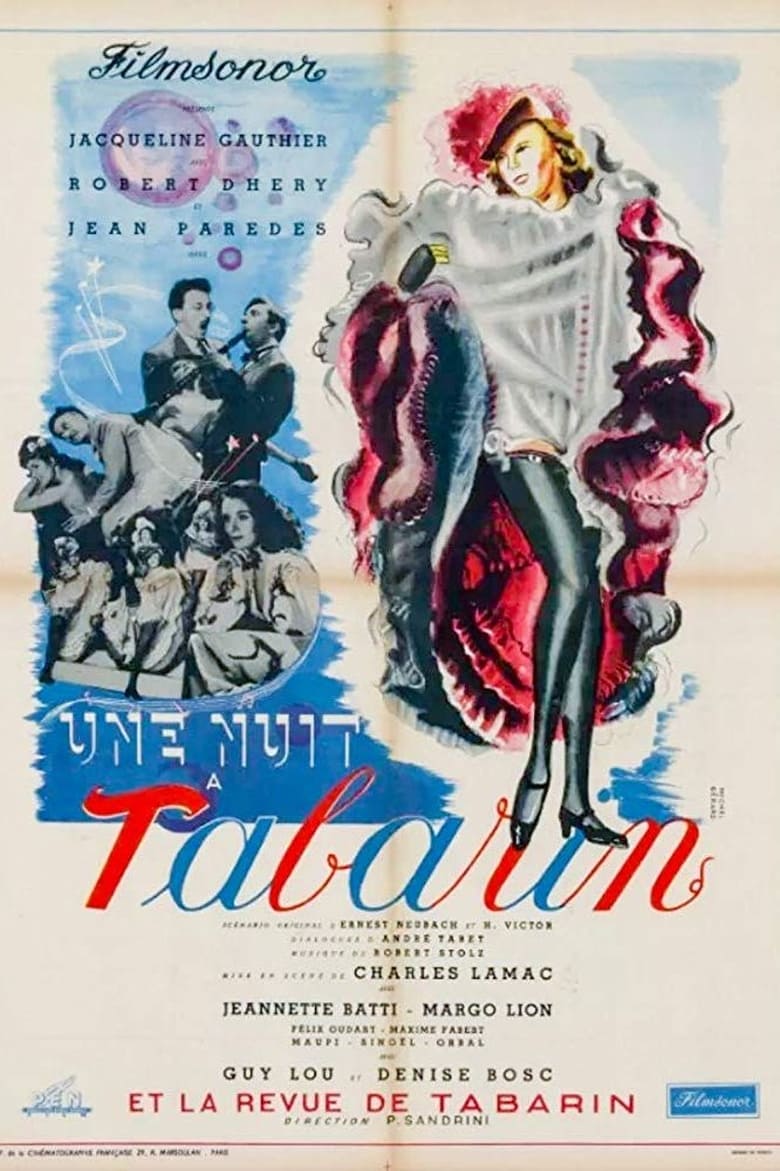 Poster of One Night at the Tabarin