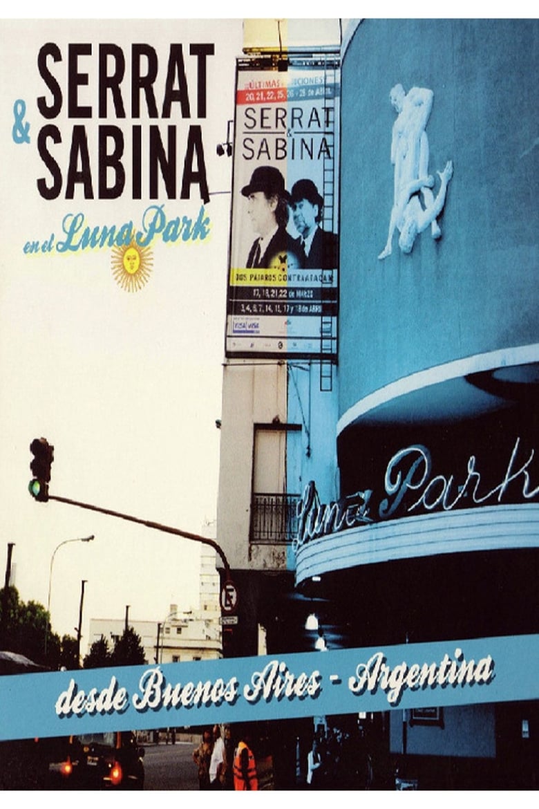 Poster of Serrat & Sabina en el Luna Park