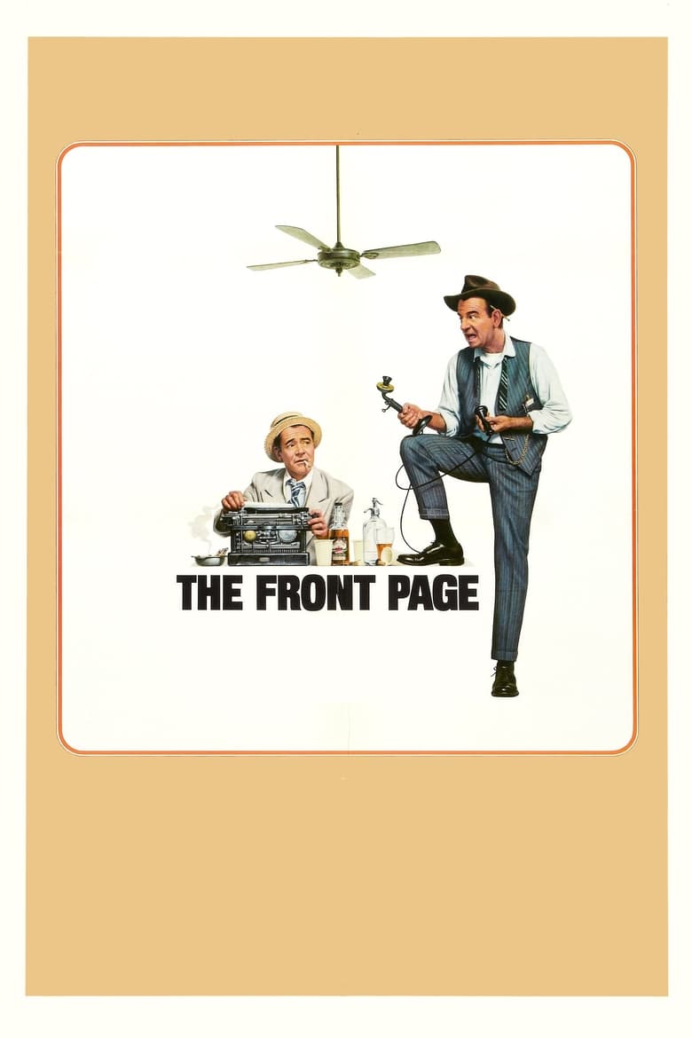 Poster of The Front Page