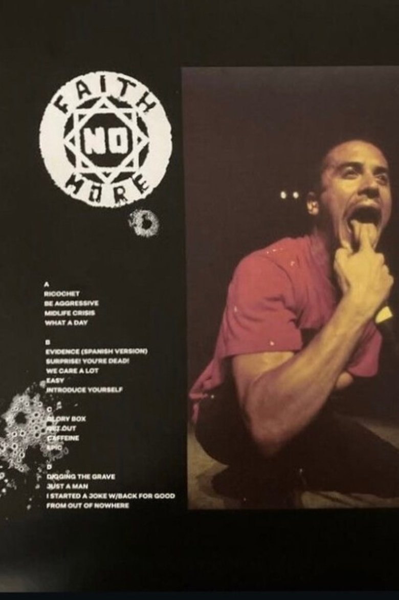Poster of Faith No More - Monsters Of Rock 1995