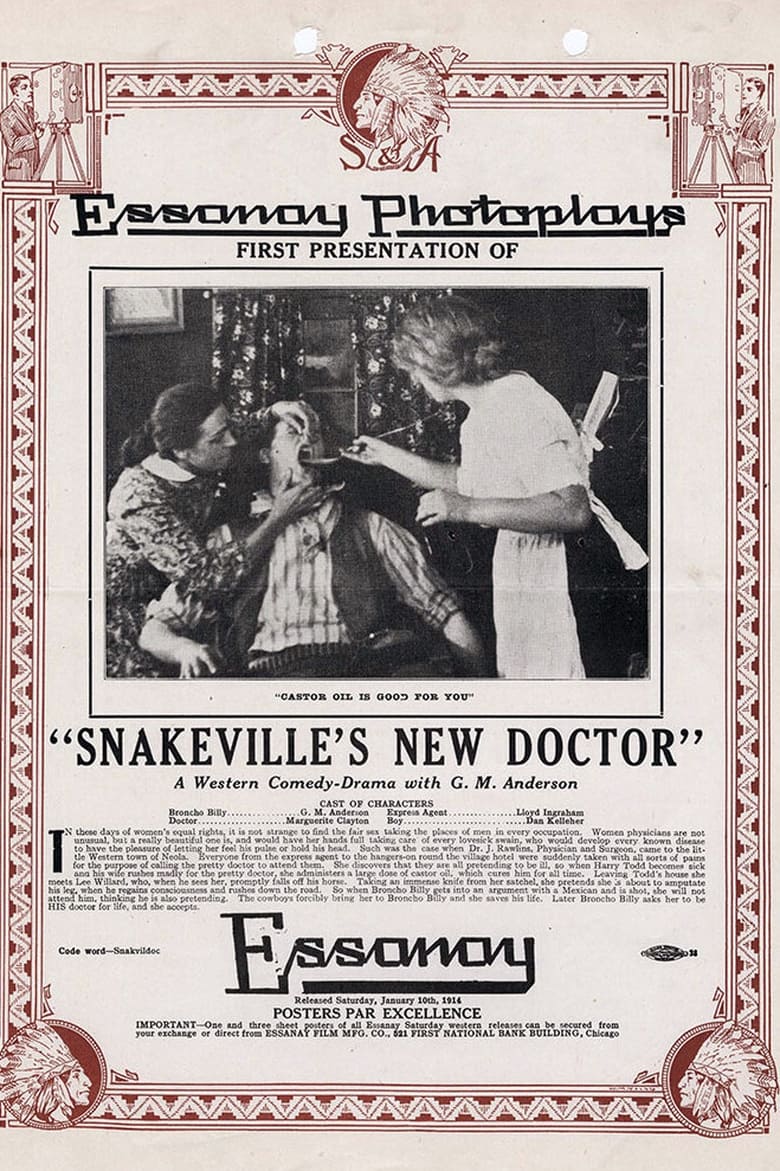 Poster of Snakeville's New Doctor