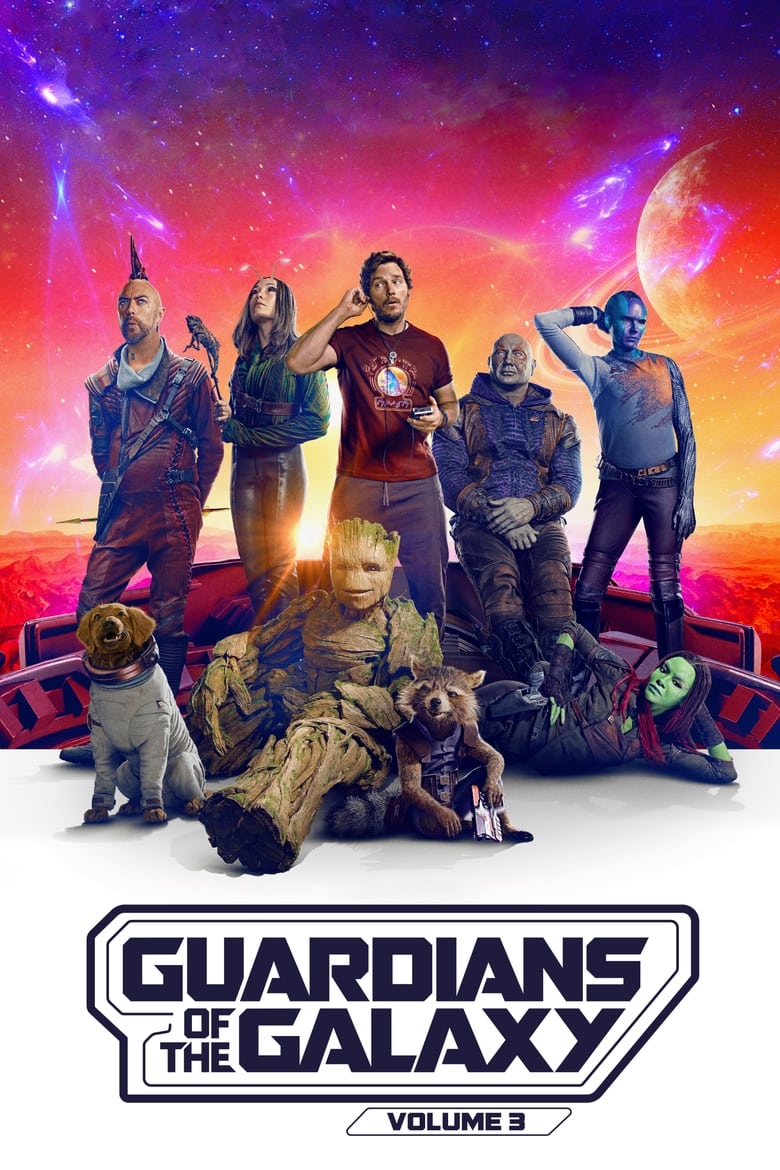 Poster of Guardians of the Galaxy Vol. 3