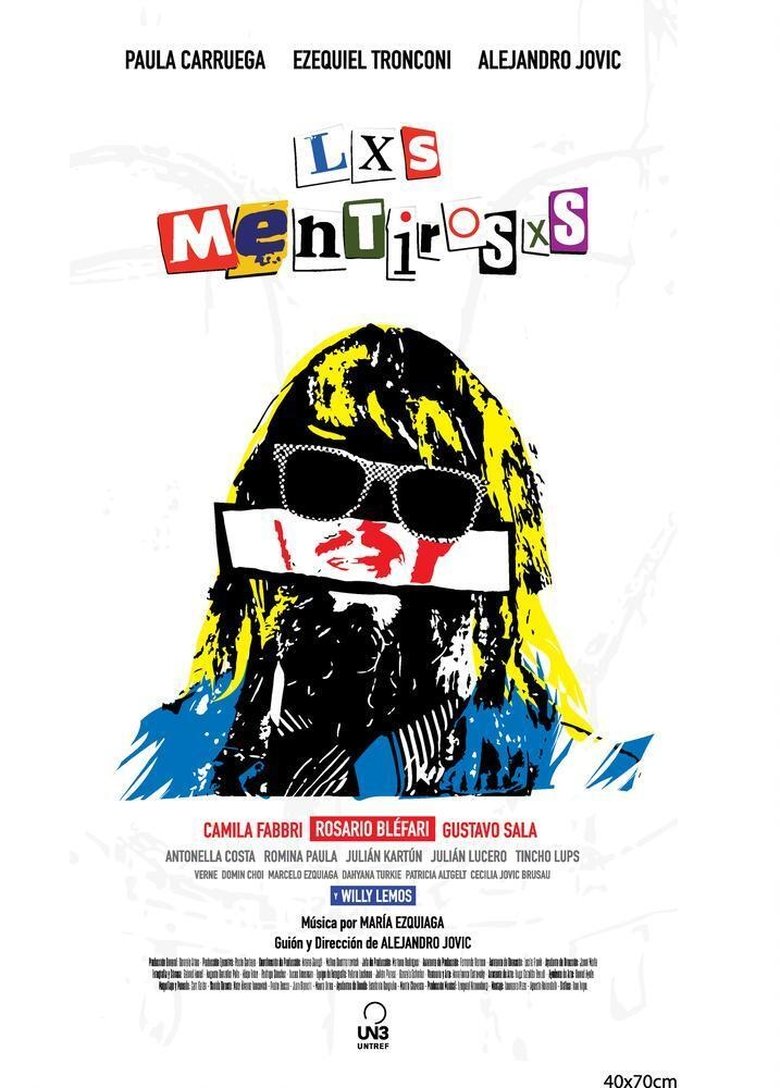 Poster of Lxs mentirosxs