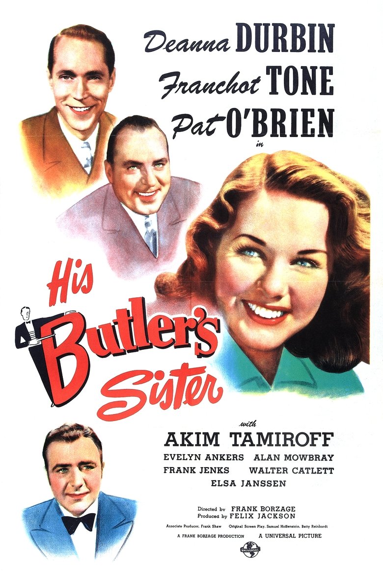 Poster of His Butler's Sister