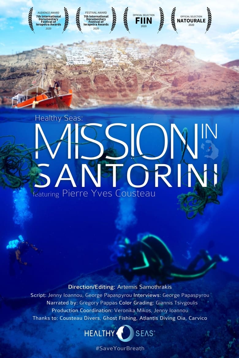 Poster of Healthy Seas: Mission to Santorini