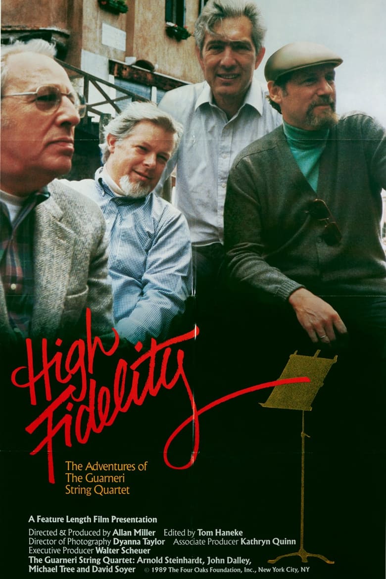 Poster of High Fidelity: The Adventures of the Guarneri String Quartet