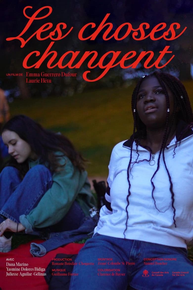 Poster of Les choses changent