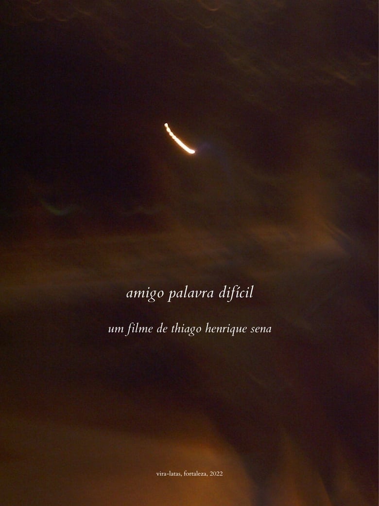 Poster of amigo palavra difícil