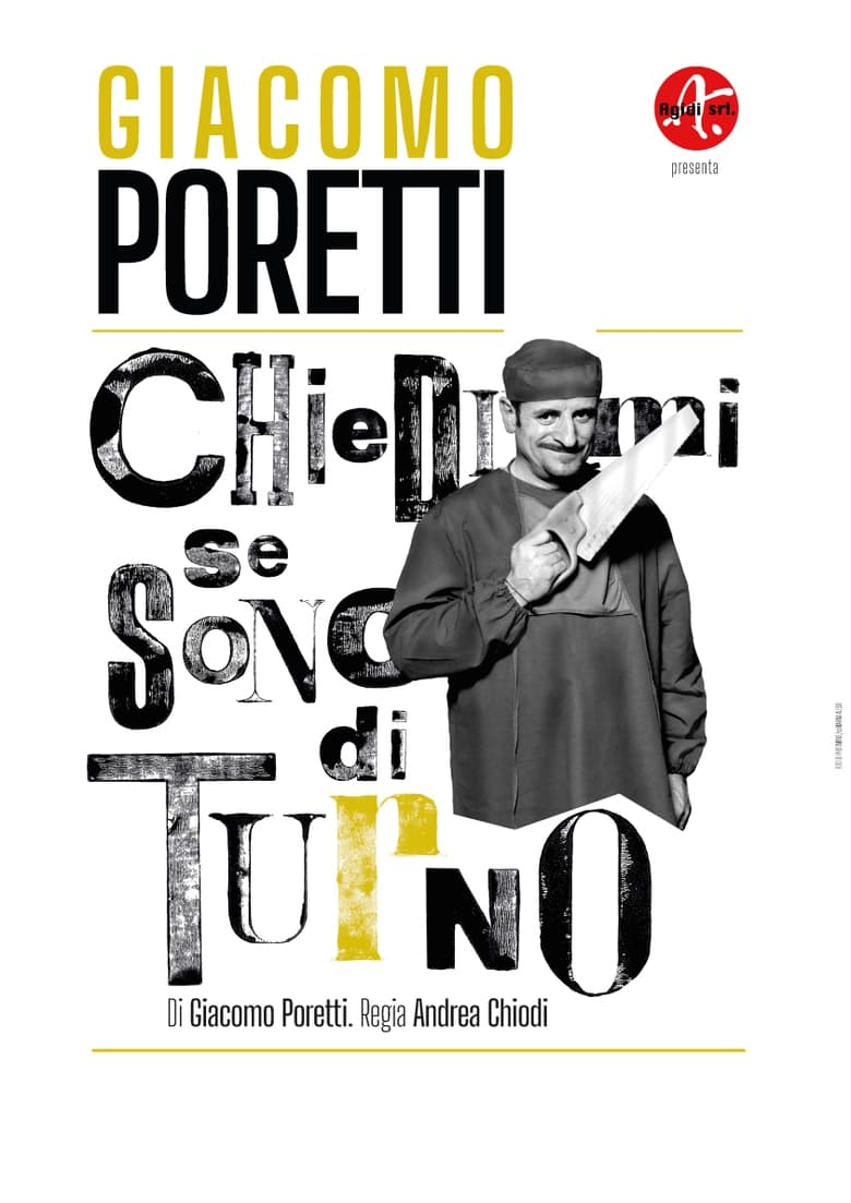 Poster of Giacomo Poretti - Chiedimi se sono di turno