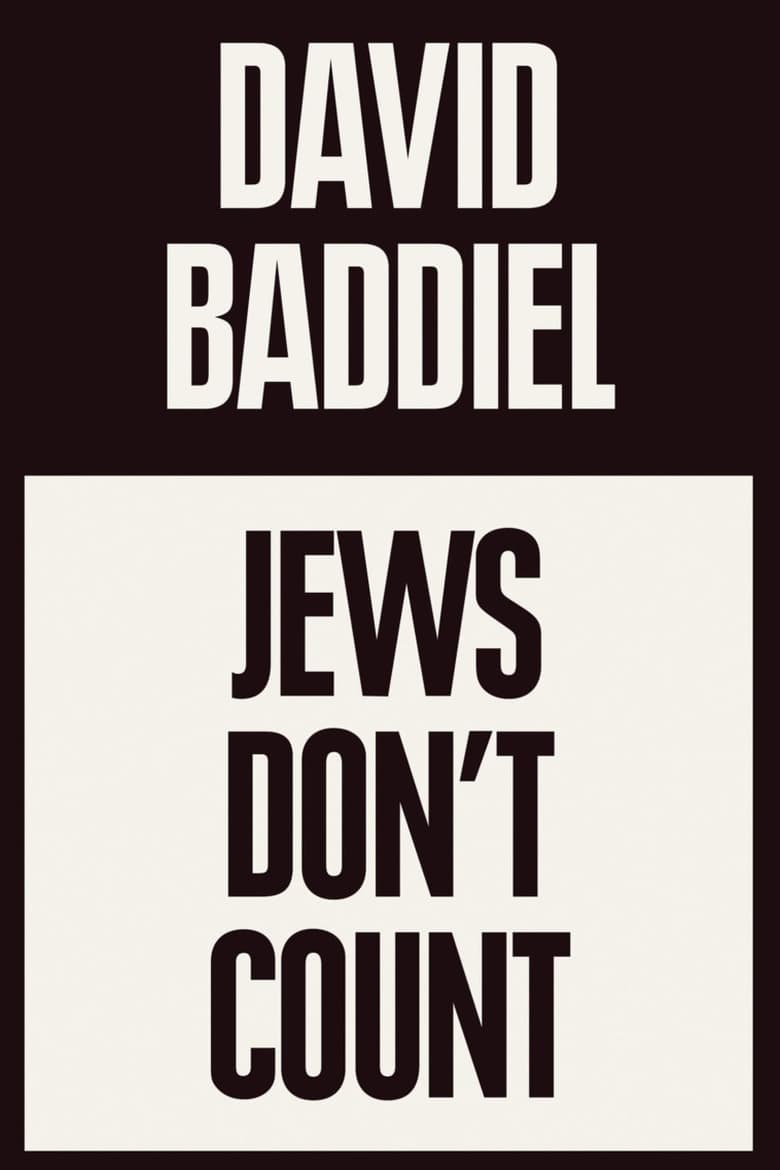 Poster of David Baddiel: Jews Don't Count