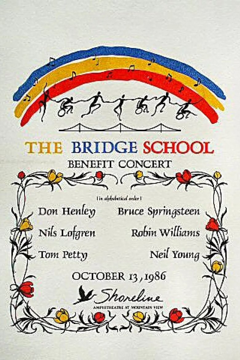 Poster of Bridge School Benefit Concert 1986