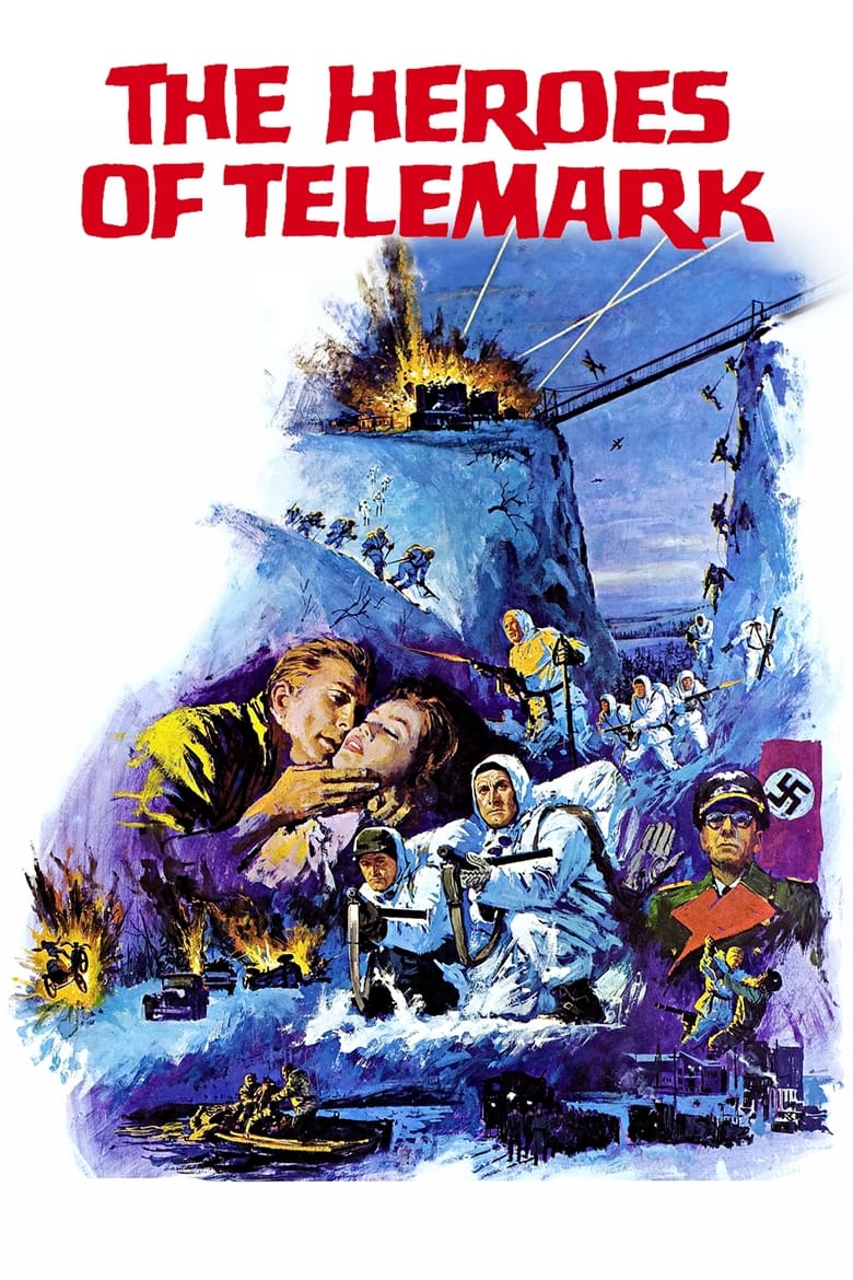 Poster of The Heroes of Telemark