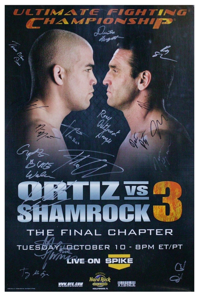 Poster of UFC Fight Night 6.5: Ortiz vs. Shamrock 3