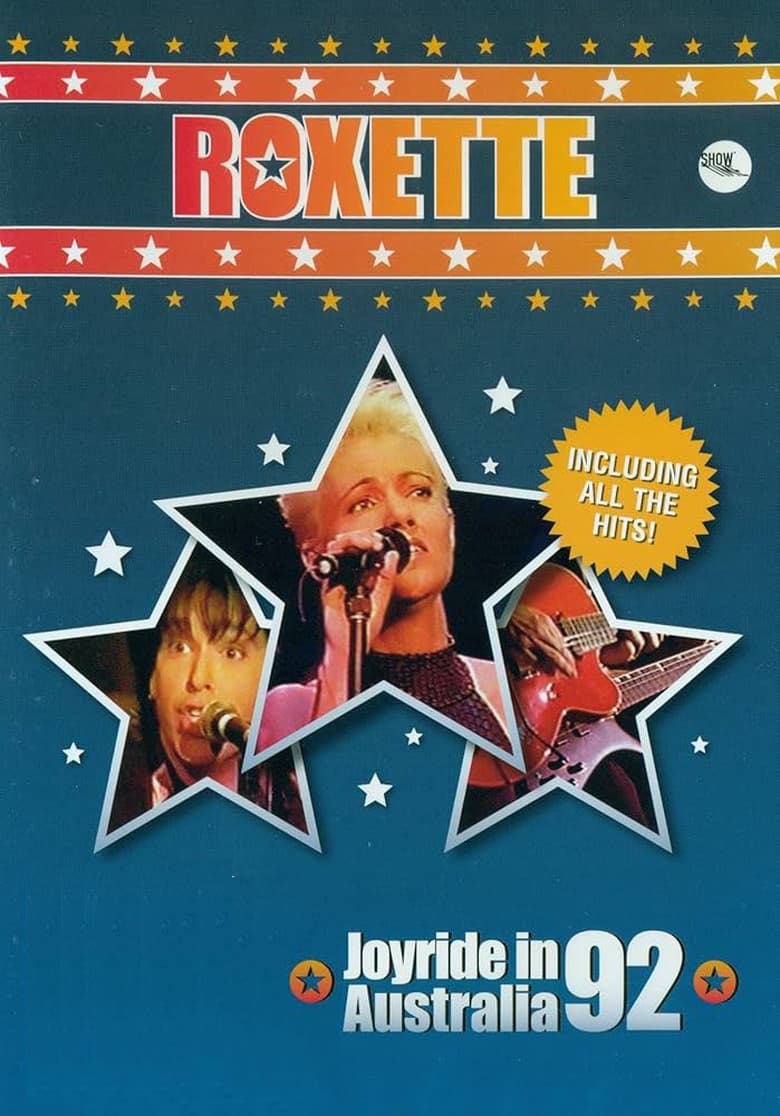 Poster of Roxette - Joyride in Australia 92