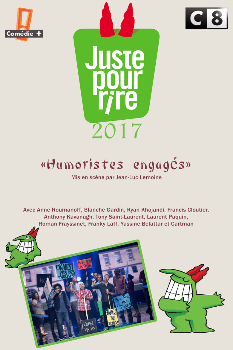 Poster of Humoristes engagés : juste pour rire !