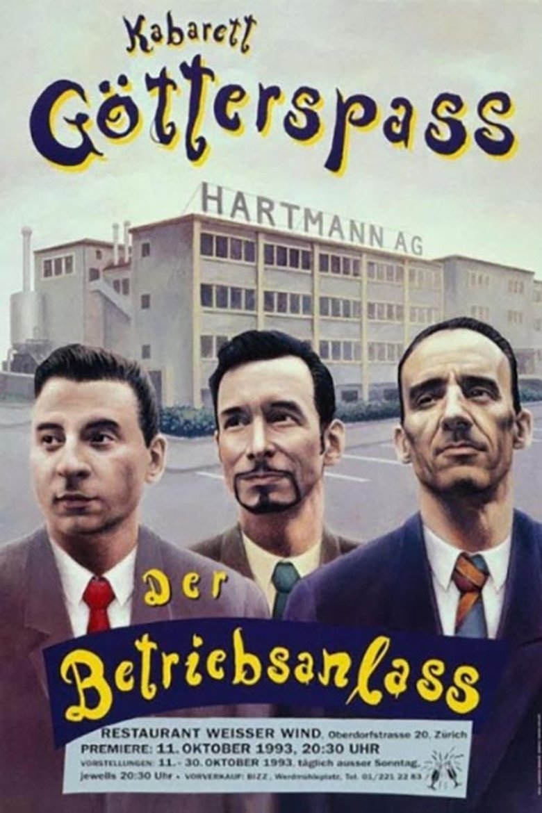 Poster of Cabaret Götterspass - Der Betriebsanlass