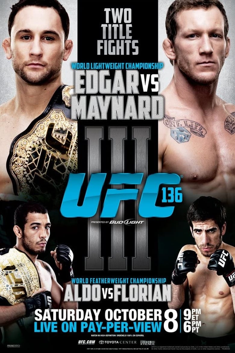 Poster of UFC 136: Edgar vs. Maynard III