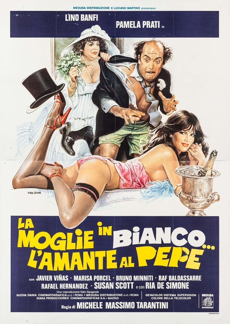 Poster of La moglie in bianco... l'amante al pepe