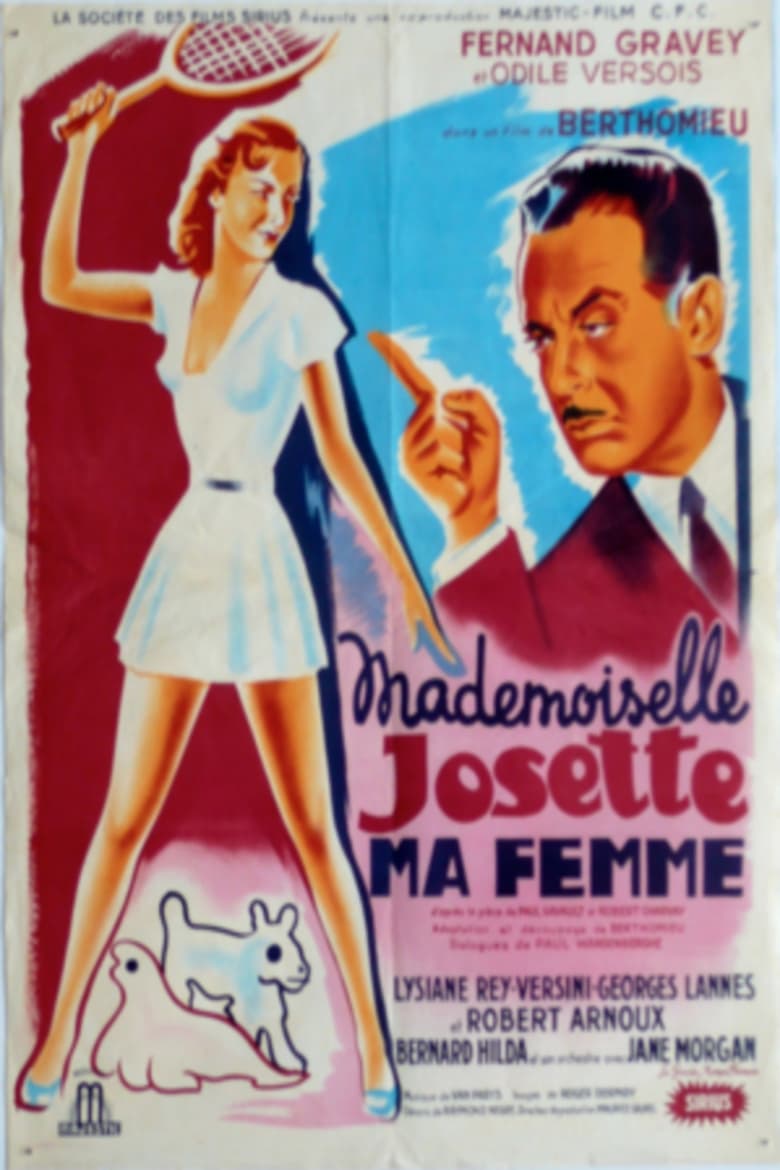 Poster of Mademoiselle Josette, ma femme