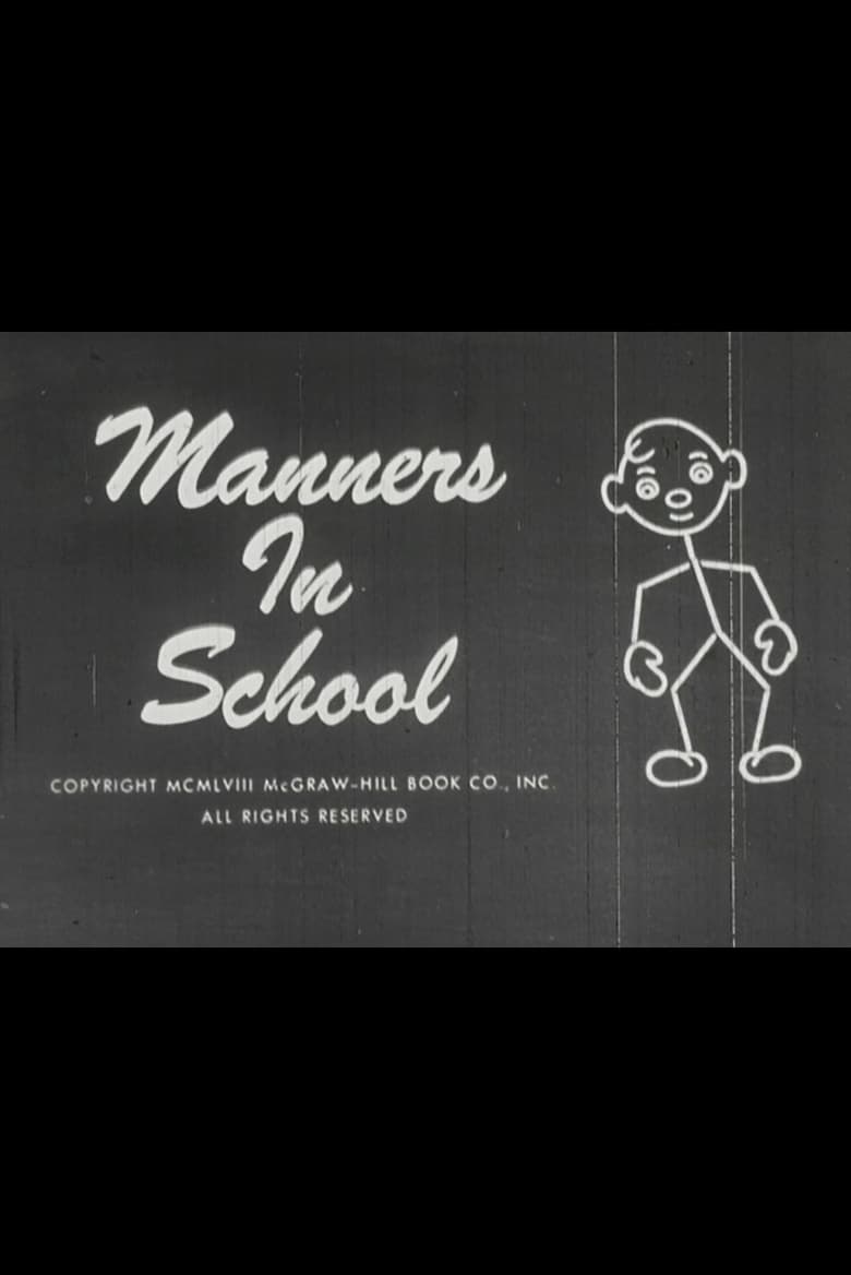 Poster of Manners in School