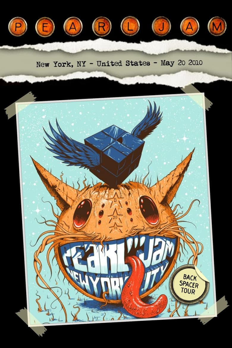 Poster of Pearl Jam: New York City 2010 - Night 1