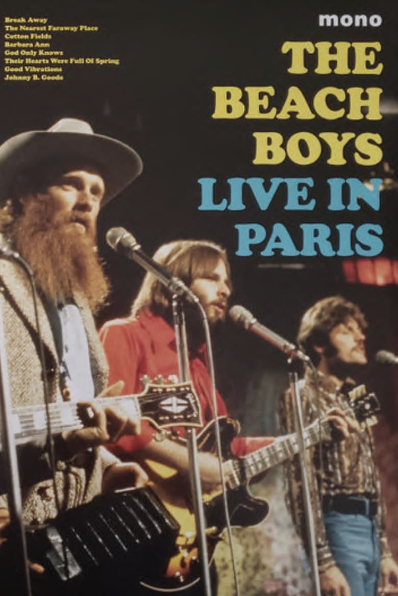 Poster of The Beach Boys: Live In Paris, 1969