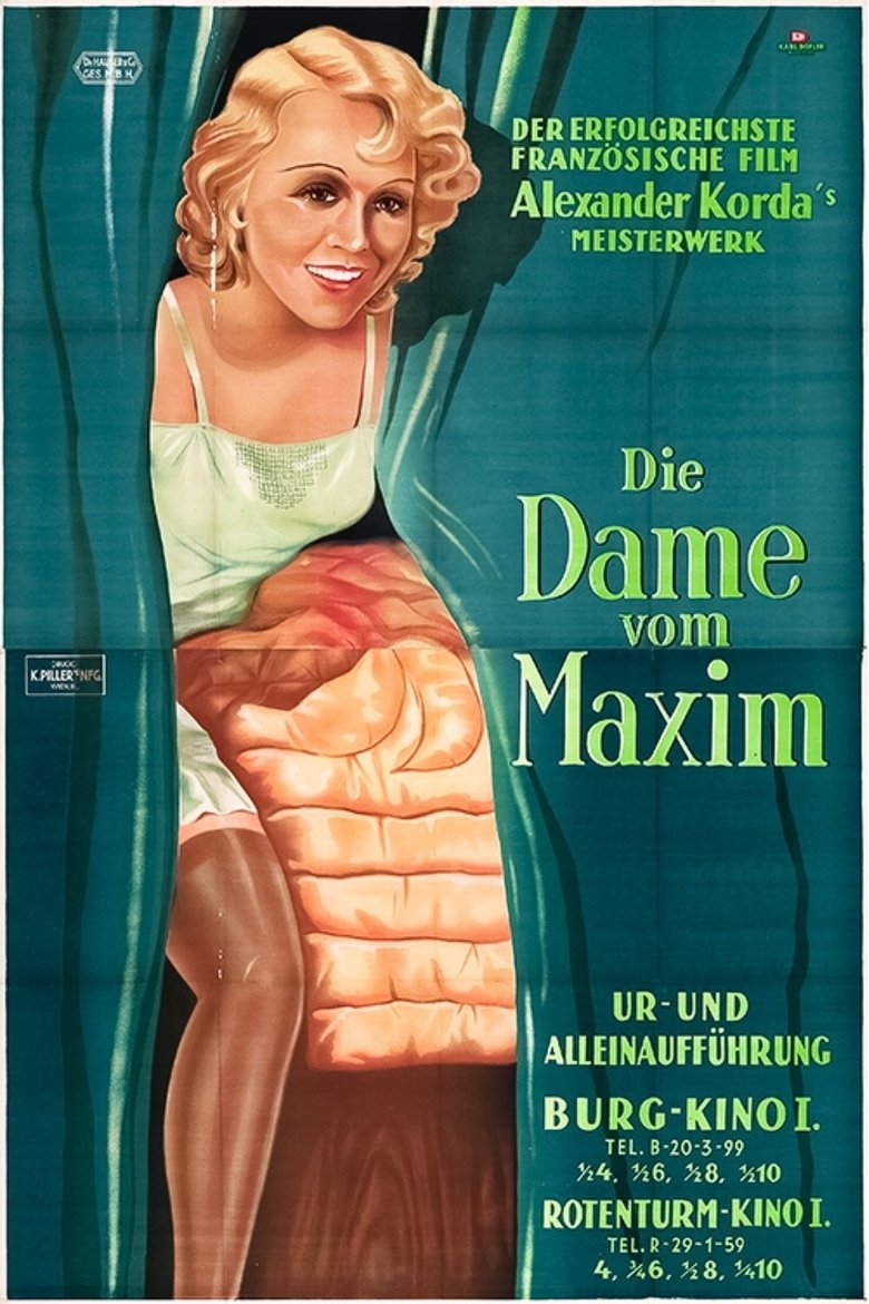 Poster of The Girl from Maxim's