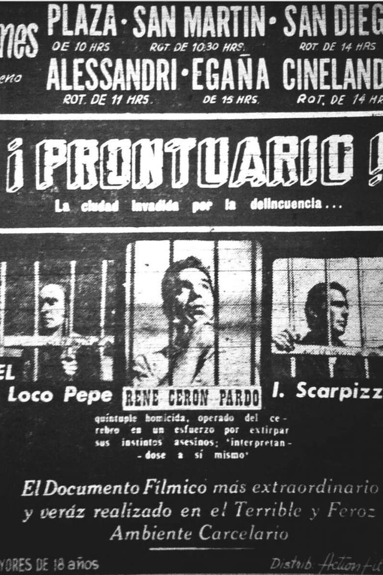 Poster of Prontuario