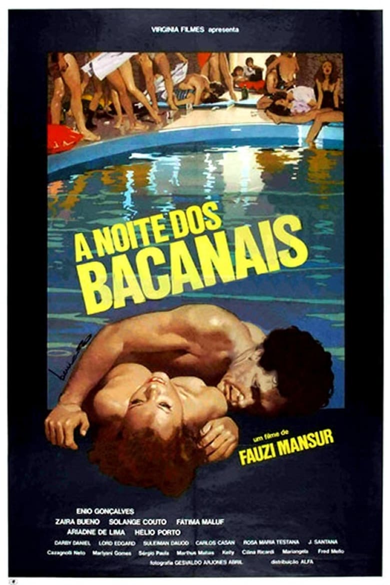 Poster of A Noite dos Bacanais