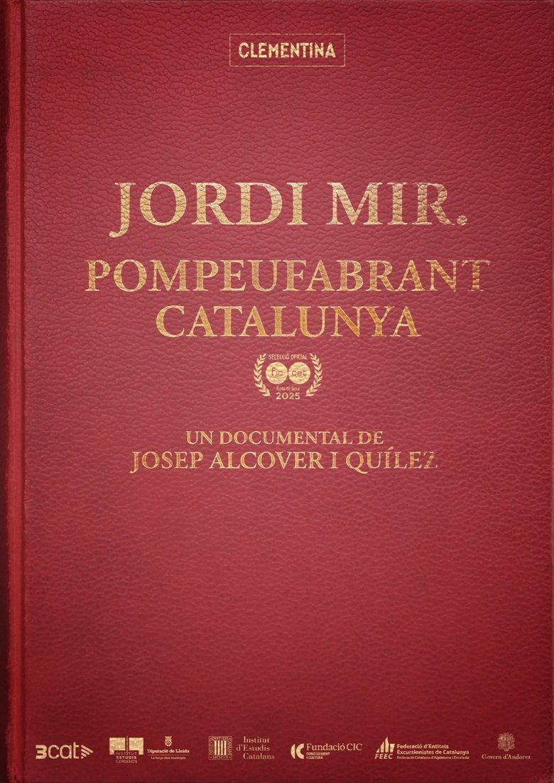 Poster of Jordi Mir. Pompeufabrant Catalunya