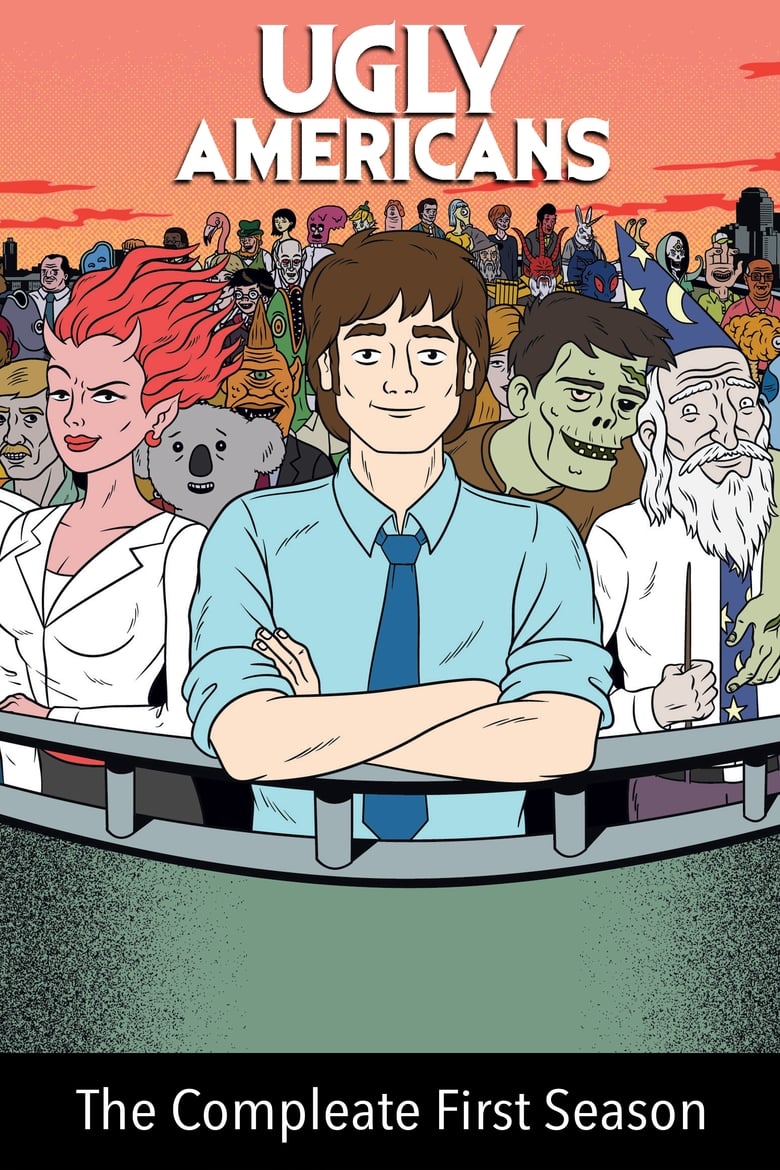 Poster of Cast and Crew in Ugly Americans - Season 1 - Episode 11 - Hell for the Holidays