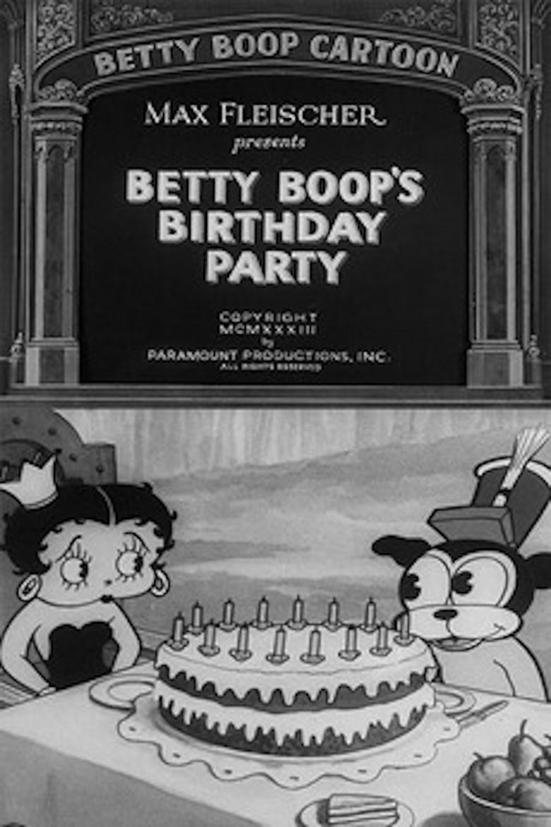 Poster of Betty Boop's Birthday Party