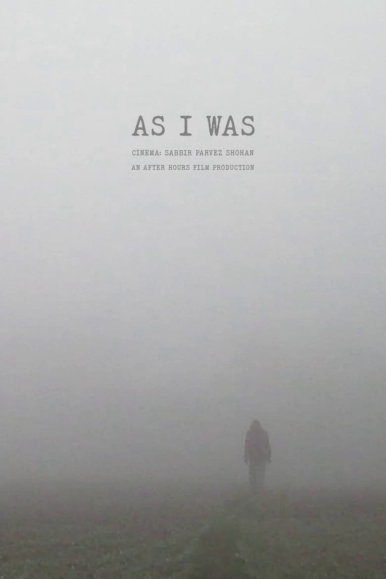 Poster of As I Was