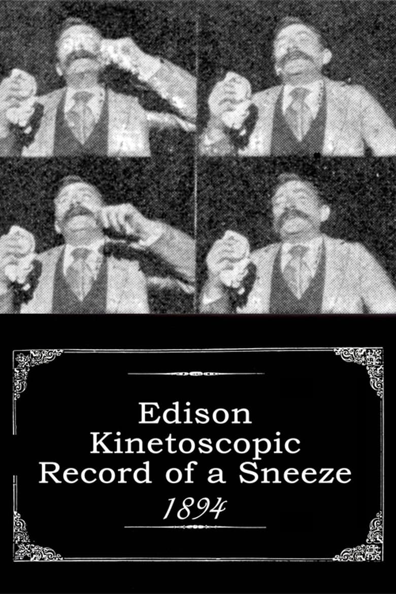 Poster of Edison Kinetoscopic Record of a Sneeze