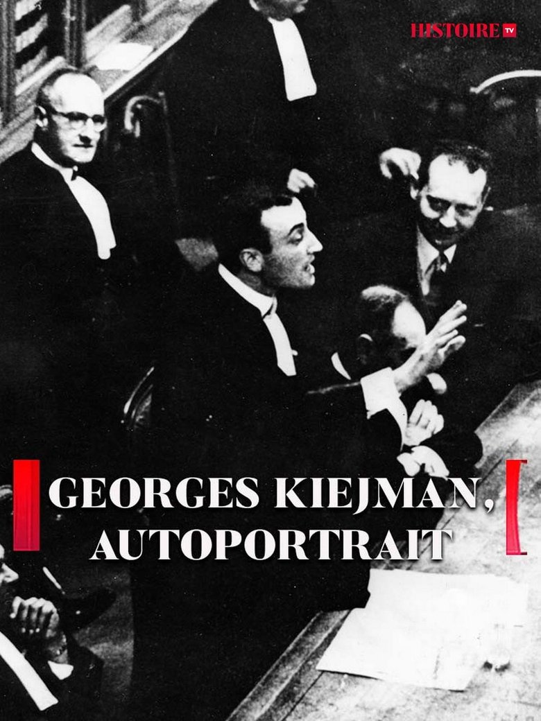 Poster of Georges Kiejman, autoportrait