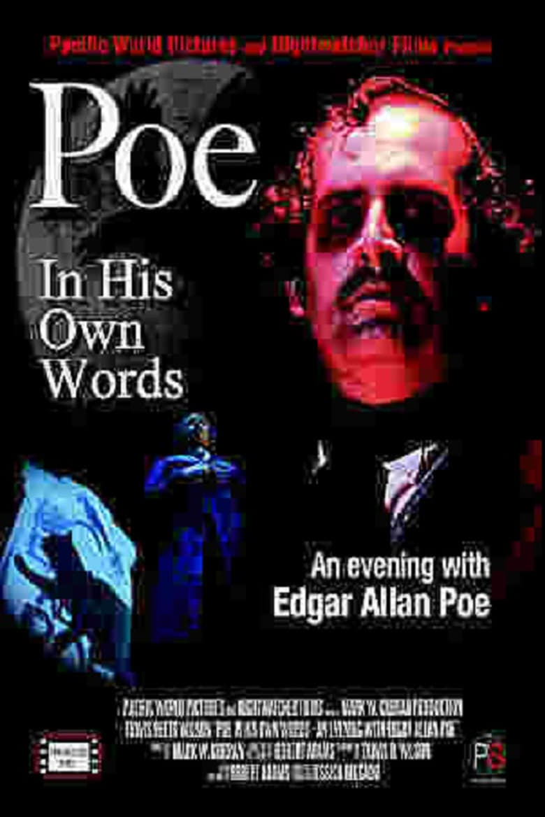 Poster of Poe: In His Own Words, An Evening with Edgar Allan Poe