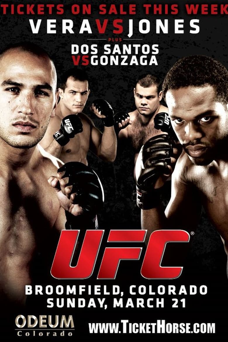 Poster of UFC on Versus 1: Vera vs. Jones