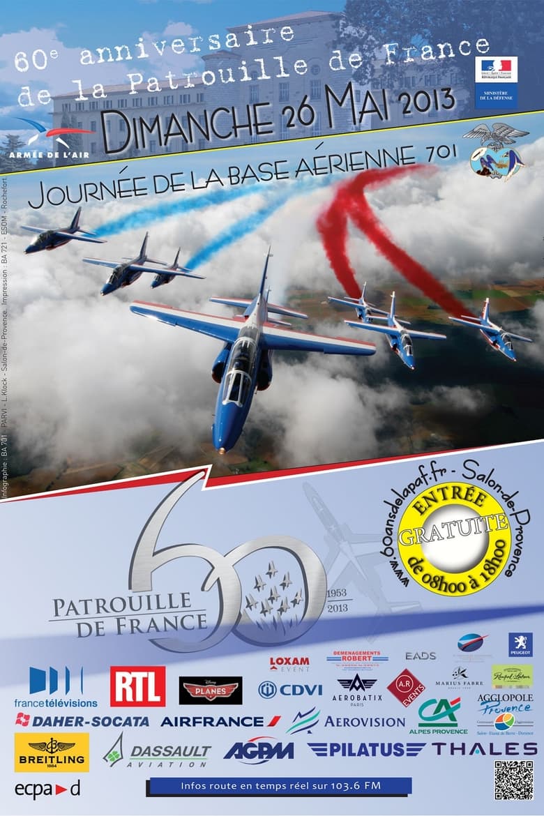 Poster of 60 ans de la Patrouille de France - Le show aérien