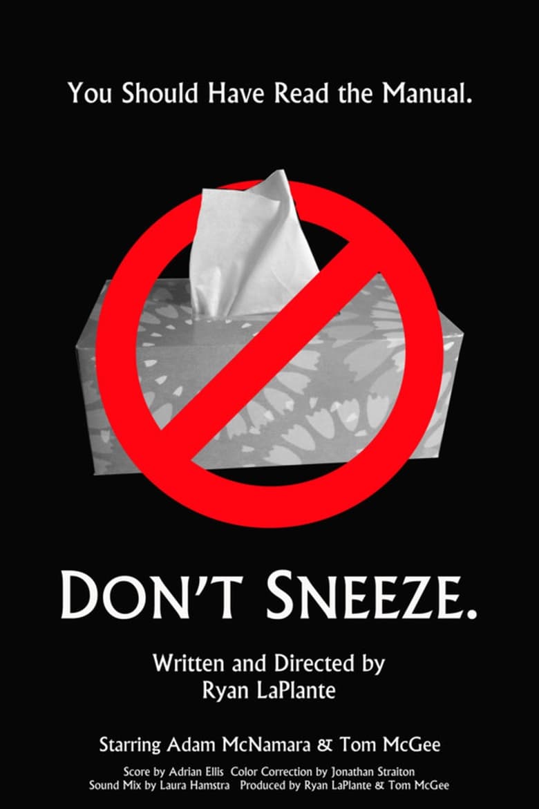 Poster of Don’t Sneeze