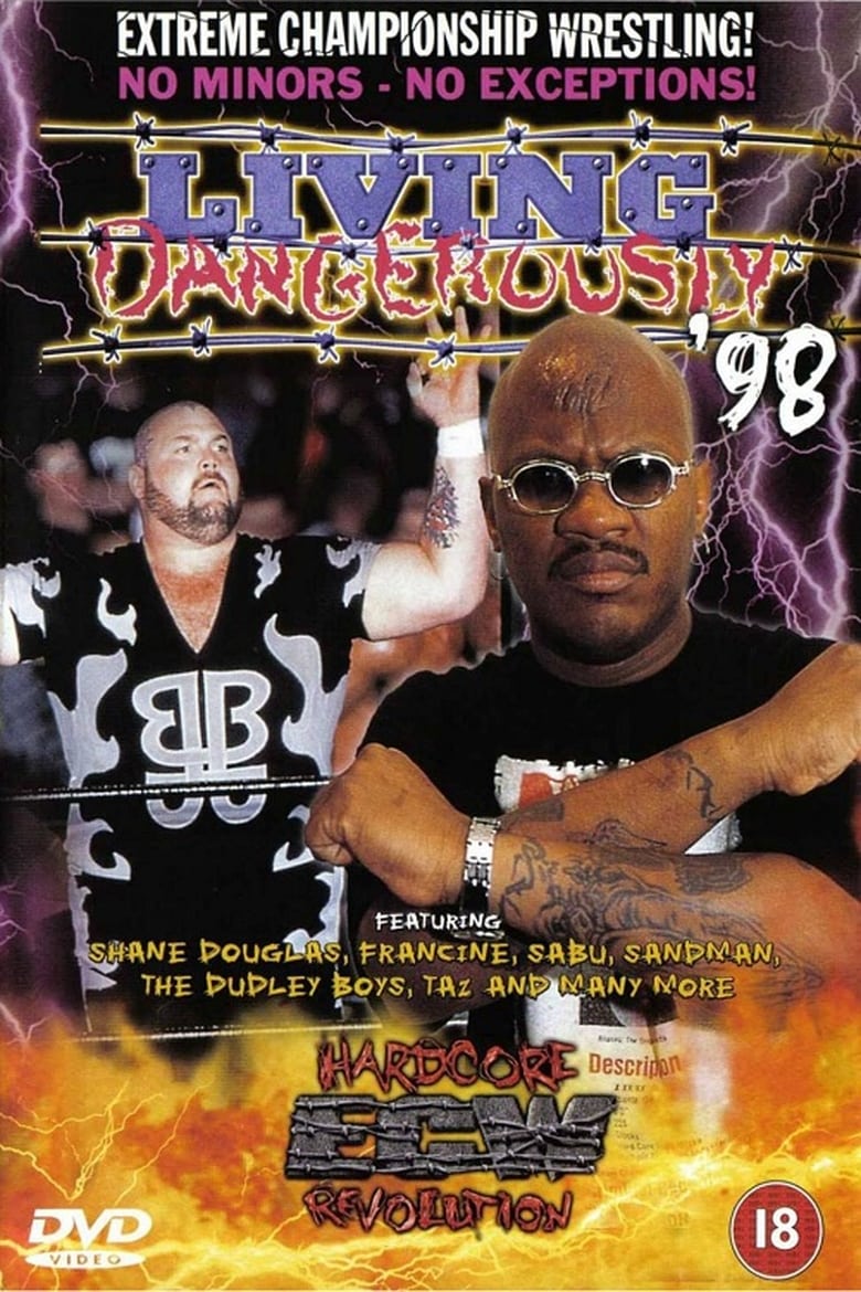 Poster of ECW Living Dangerously 1998